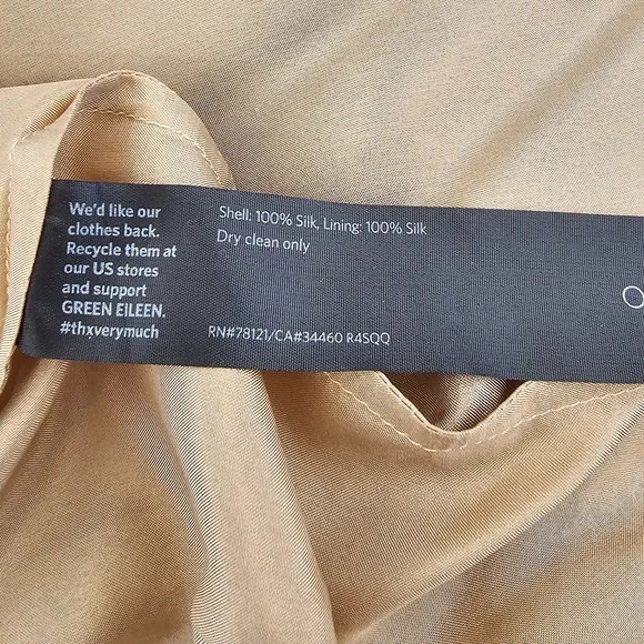 Eileen Fisher Black and Gold Tank Top - Picture 10 of 10